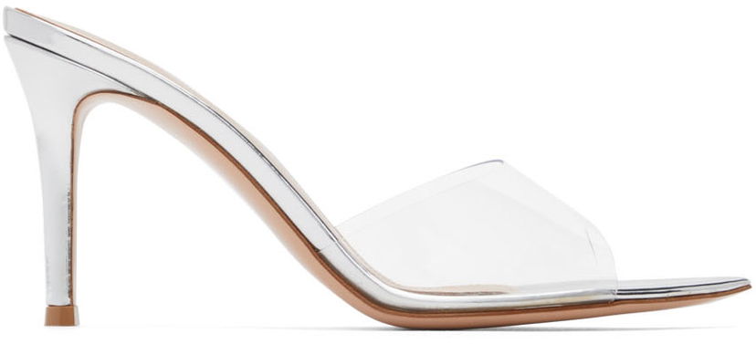 Skopleje Gianvito Rossi Gianvito Rossi Elle Heeled Sandals Metalisk | G11050.85RIC.GME