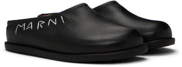 Tøj Marni Marni Fussbett Sabot Mules Sort | 79564, 3