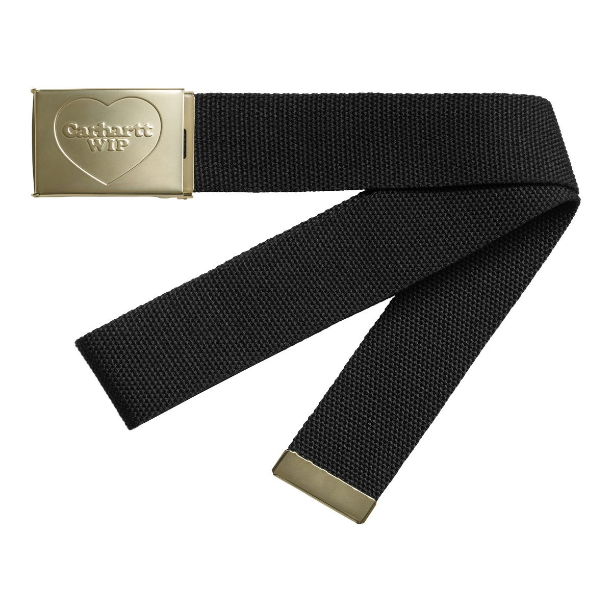 Bælter Carhartt WIP Heart Clip Webbing Belt Sort | I034631_1, 0