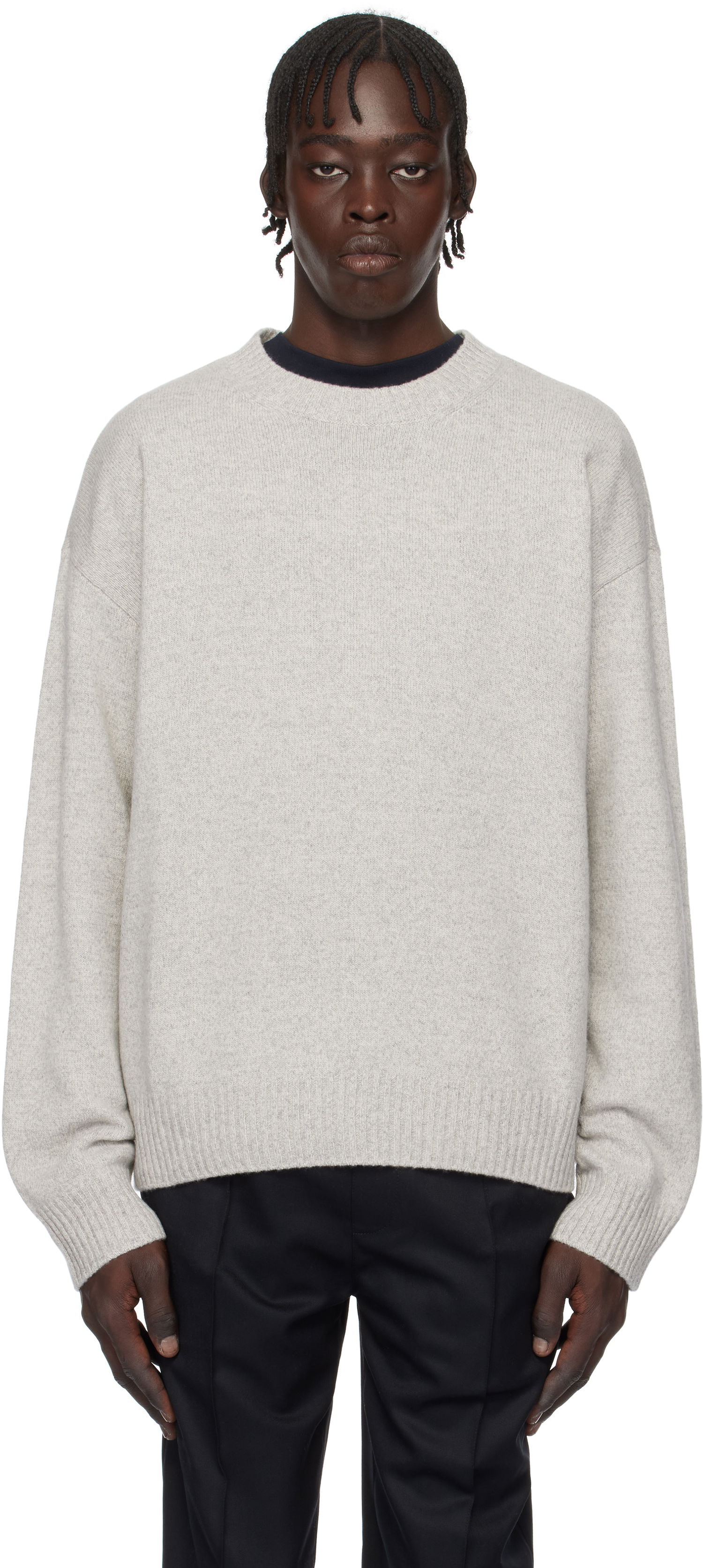 Sweater A.P.C. Sweater Marcel Grå | WSAAX-H23393, 0