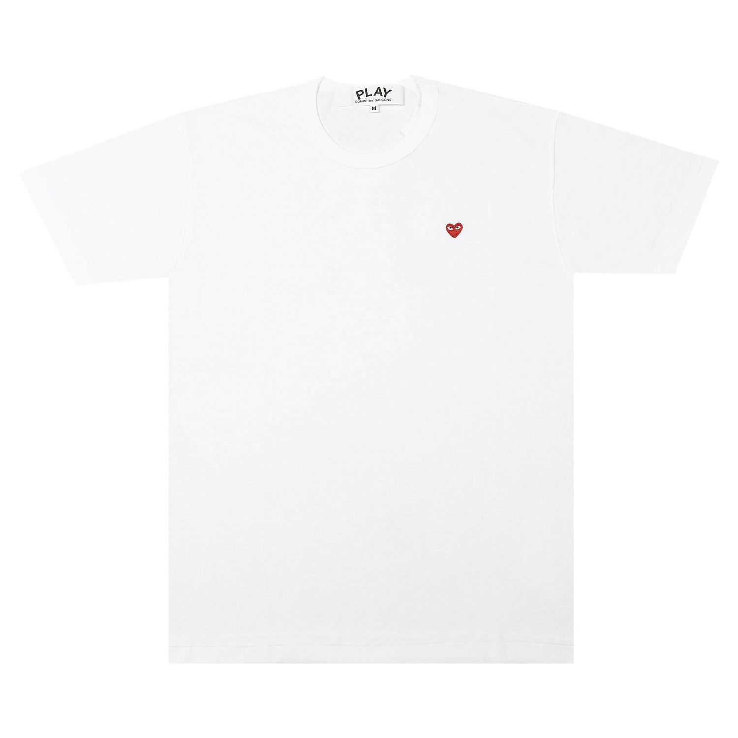 T-shirt Comme des Garçons PLAY Small Heart T-Shirt Hvid | AZ T304 051 2, 1
