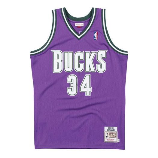 Tanktop Mitchell & Ness Mitchell & Ness Bucks Allen Authentic Jersey Lilla | AJY4LG19026-MBUPURP00RAL