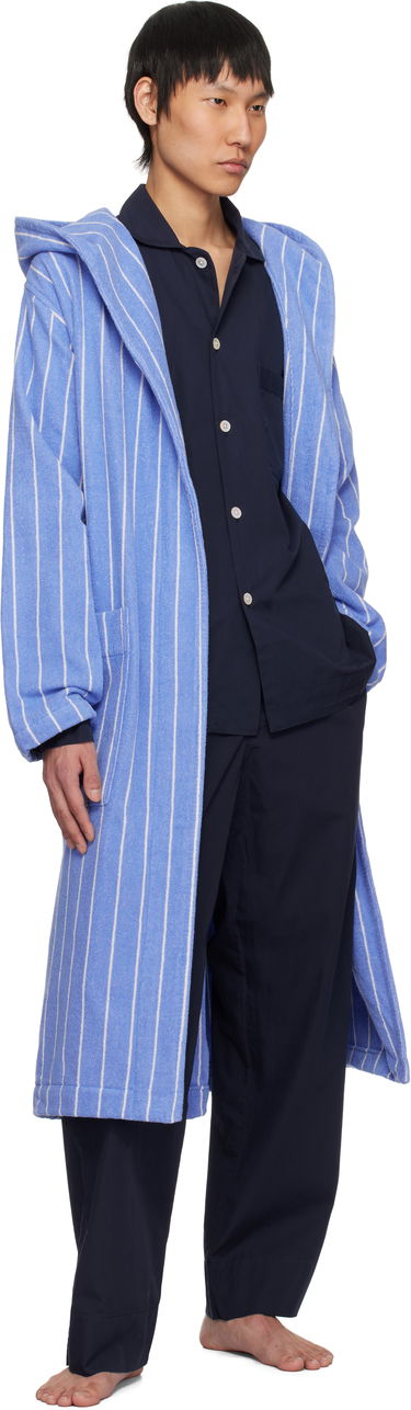 Pyjamas TEKLA Tekla Hooded Terry Bathrobe Blå | BT-MA, 4