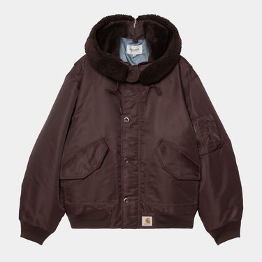 Bomberjakke Carhartt WIP Carhartt WIP HD Oltera Bomber Jacket Brun | I035309_9, 8