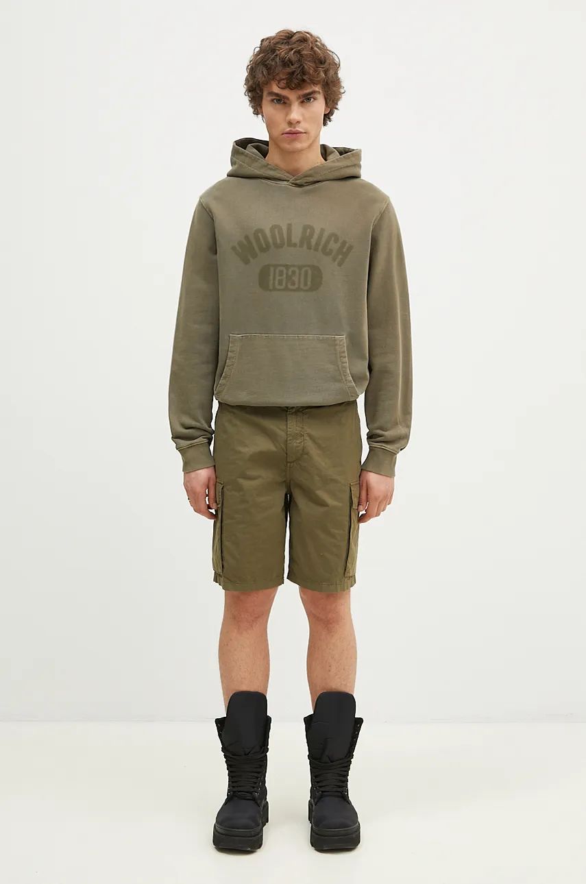 Sweatshirt WOOLRICH Hoodie Grøn | CFWOSW0220MRUT3686, 0