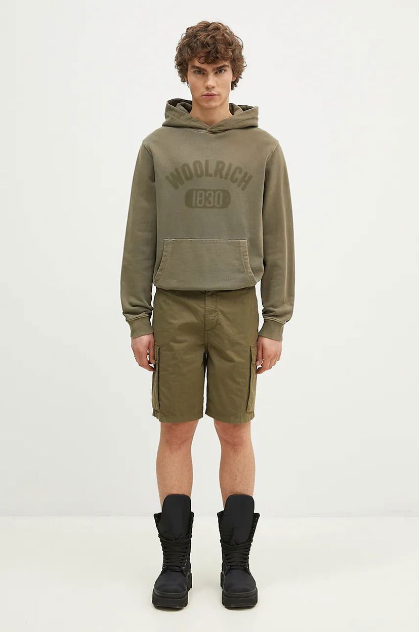 Sweatshirt WOOLRICH Hoodie Grøn | CFWOSW0220MRUT3686