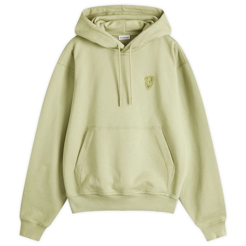 Sweatshirt Burberry Knit Logo Hoodie Grøn | 8102452-C1744