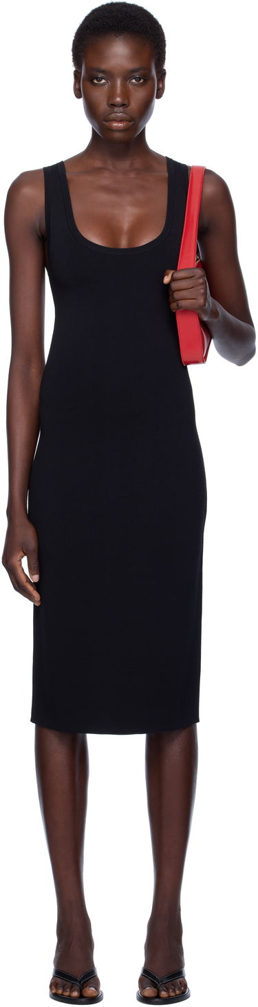 Kjole TOTEME TOTEME Short Tank Midi Dress Sort | 253-WRD0233-YA0187, 0