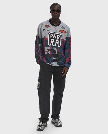 T-shirt By Parra Dirt Jumper Graphic Long Sleeve T-Shirt Grå | 54135, 2