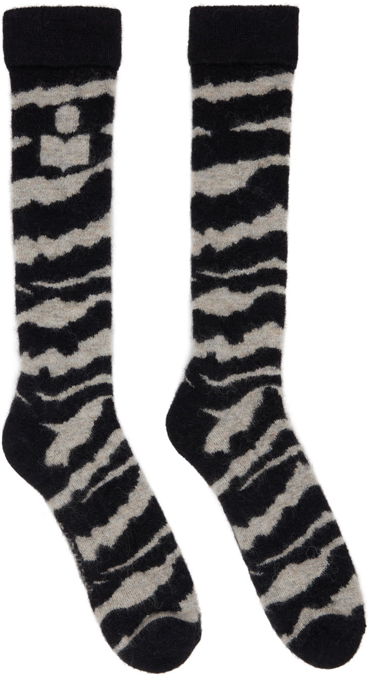 Sokker ISABEL MARANT Shona Socks Sort | CT053JFA-B3C12A