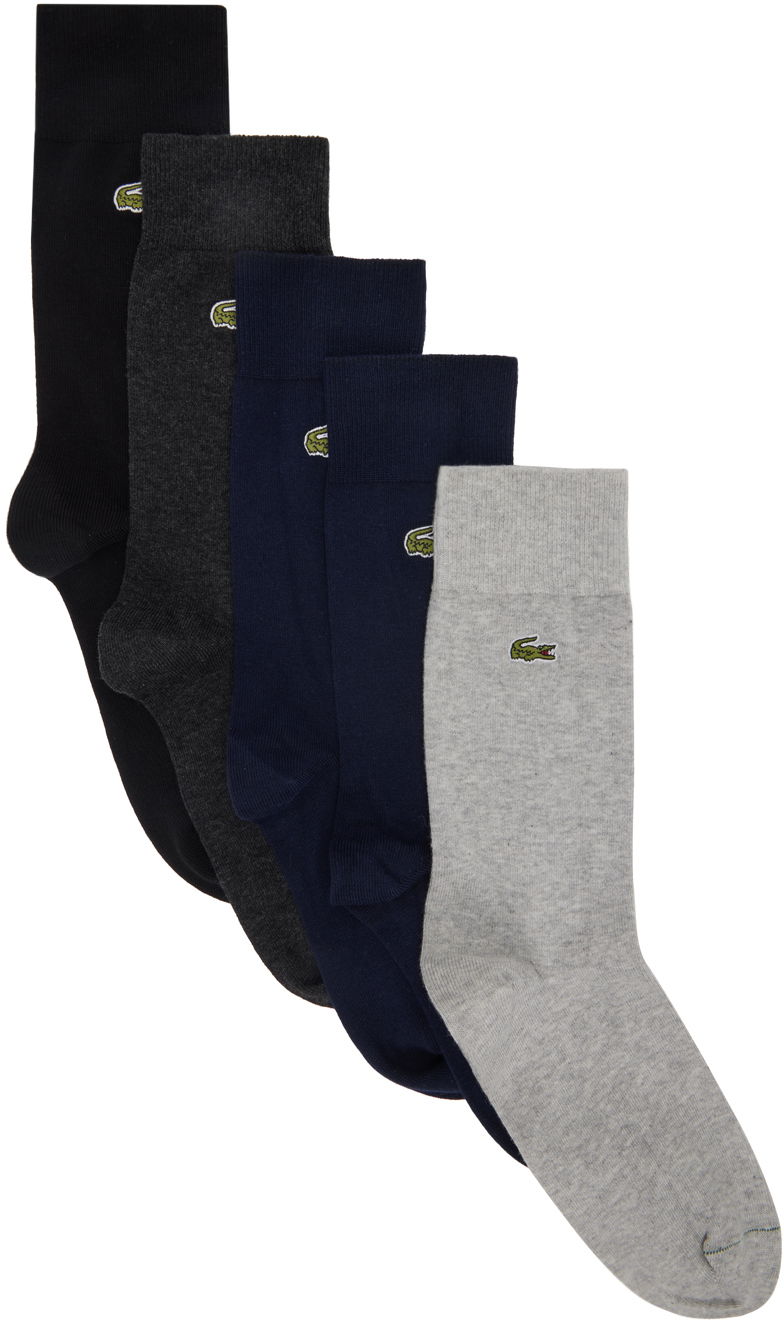 Undertøj og sokker Lacoste Five-Pack Sort | RA8069, 0