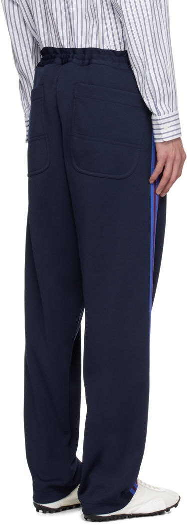 Joggingbukser Comme des Garçons Homme Deux Striped Track Pants Mørkeblå | DO-T023-051, 2