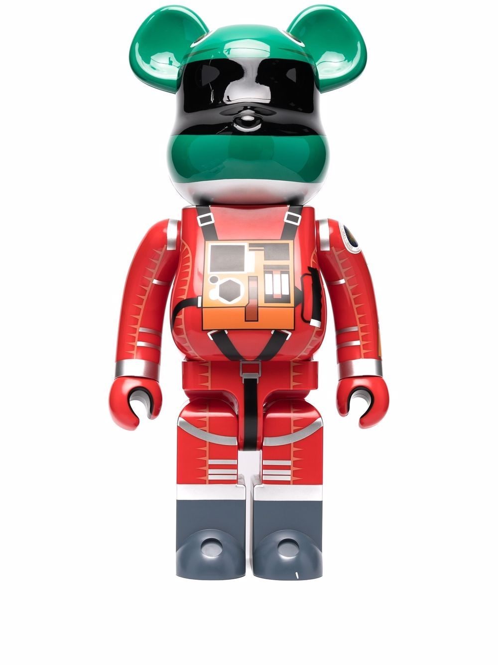 Collectible Medicom Toy BE@RBRICK Space Suit 1000% figure - Red Rød | 1000SSGREEN17570645, 0