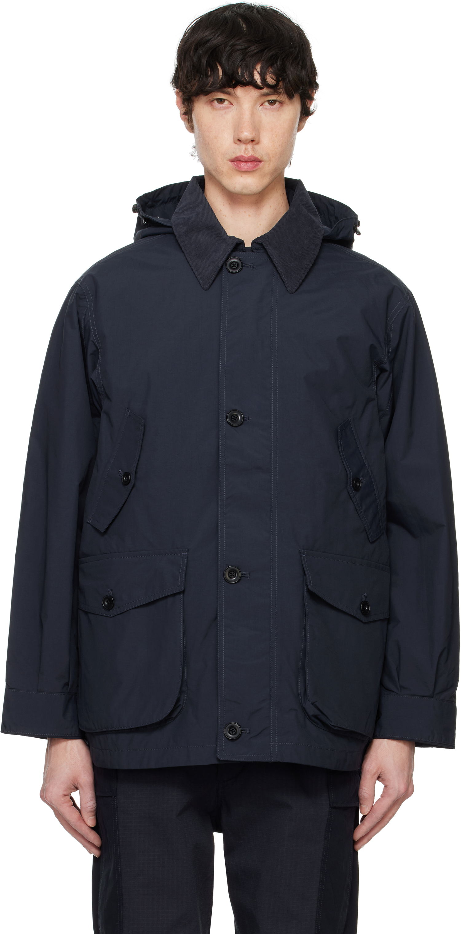 Jakke NANAMICA 2L PERTEX UNLIMITED Field Blå | S24FA036U, 0