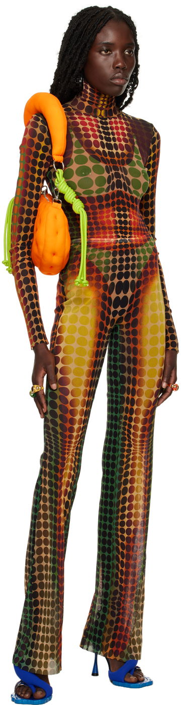 Sweater Jean Paul Gaultier Gaultier Dots Print Turtleneck Top Flerfarvet | 22/09-U-TO049-T521, 3