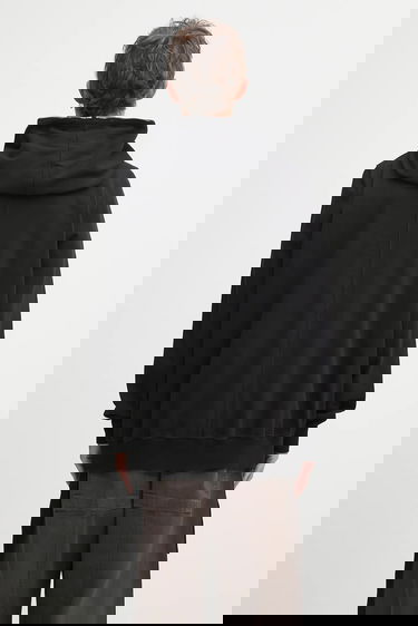 Sweatshirt Rick Owens Rick Owens DRKSHDW Jumbo Gimp Hoodie Sort | DU02E7283.RIG, 2