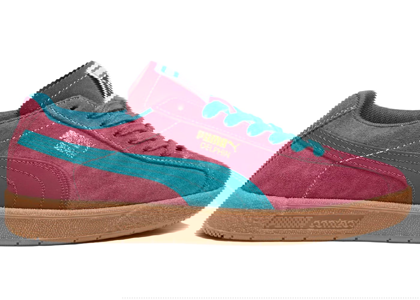 Sneakers og sko Puma Delphin "Dark Jasper Gold" Rød | 390685-07, 0