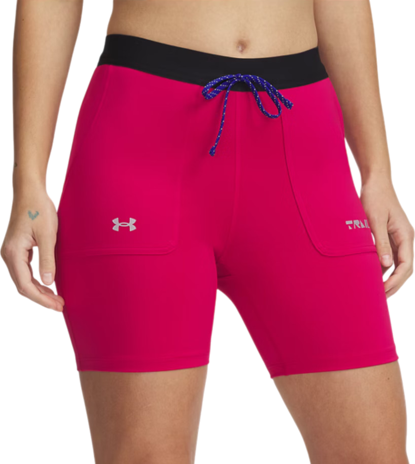 Shorts Under Armour Under Armour UA Trail Run Fitted Shorts Lyserød | 1389614-681