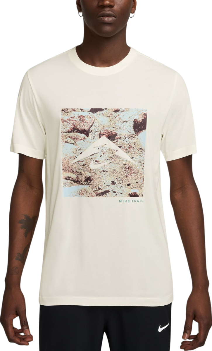 T-shirt Nike Nike Trail T-Shirt Hvid | hv4148-133