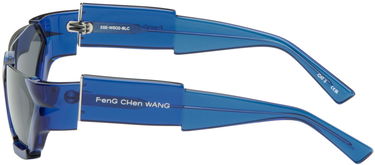 Solbriller Feng Chen Wang Feng Chen Wang Deconstructed Sunglasses Blå | SSE-WS02-BLC, 2