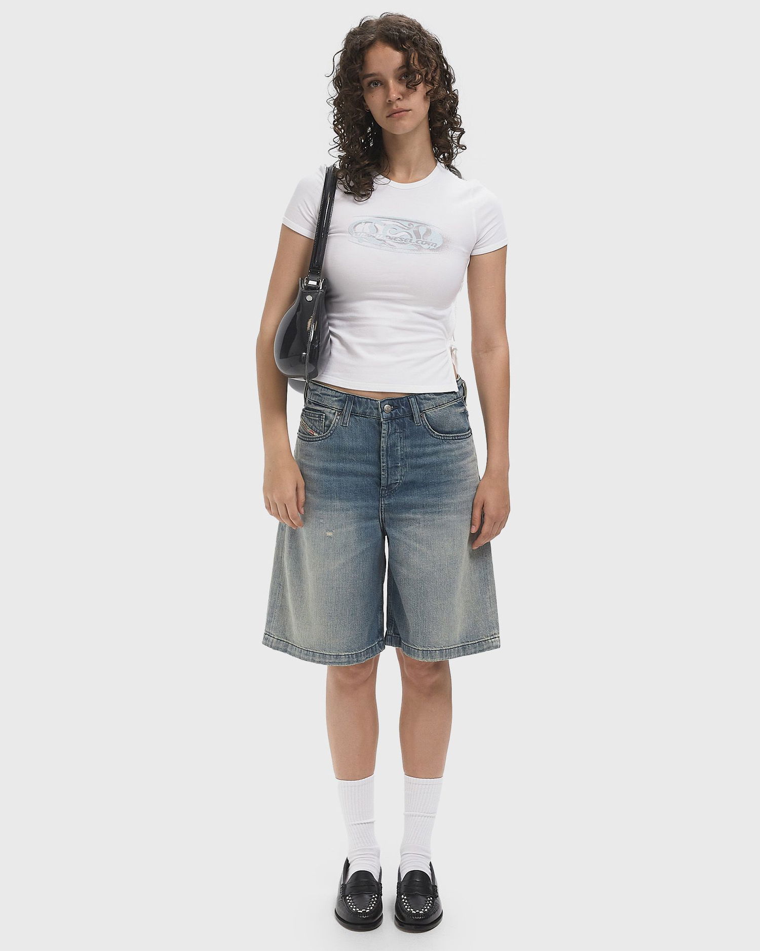 Shorts Diesel De-Sire-Short Denim Shorts Blå | A14051-0DBEC-01, 1