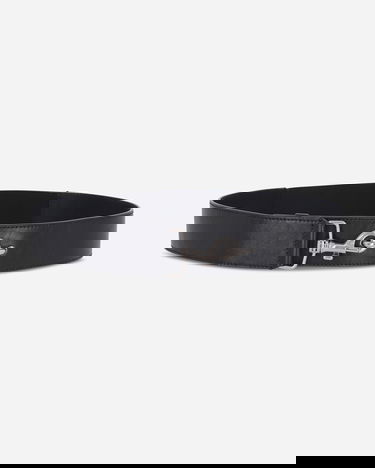 Bælter Dries Van Noten Elasticated Leather Belt Sort | 252-021404-151 900, 2