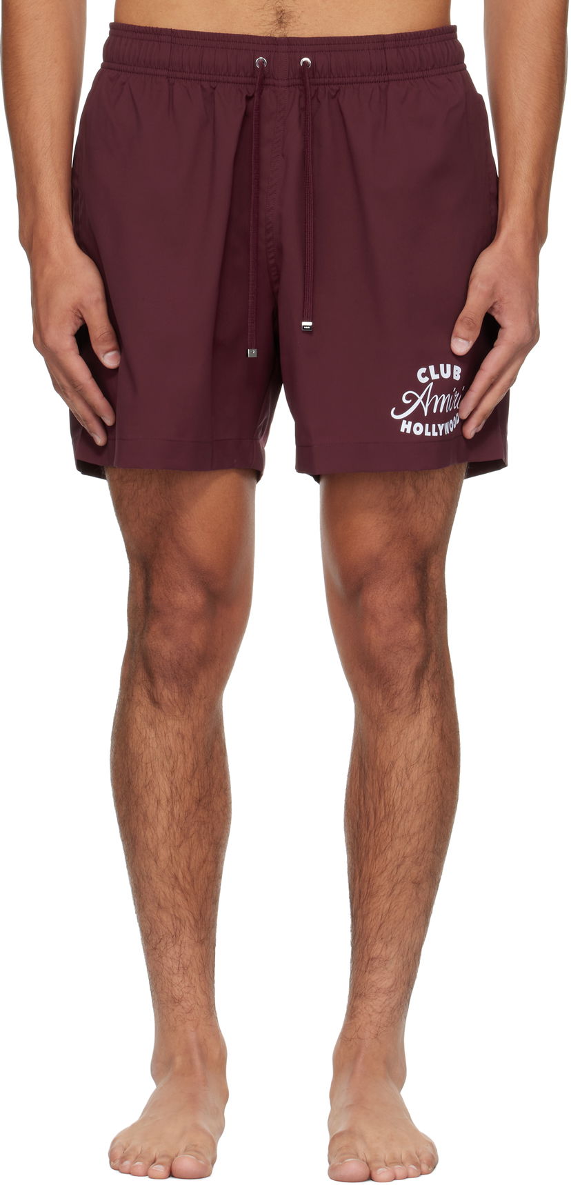 Shorts AMIRI AMIRI 'Club Amiri' Swim Shorts Bourgogne | AMSWTK1045