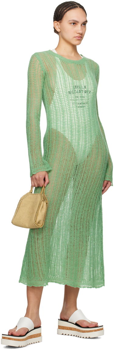 Kjole Stella McCartney Maxi Knit Dress Grøn | 6K07013S2472, 3