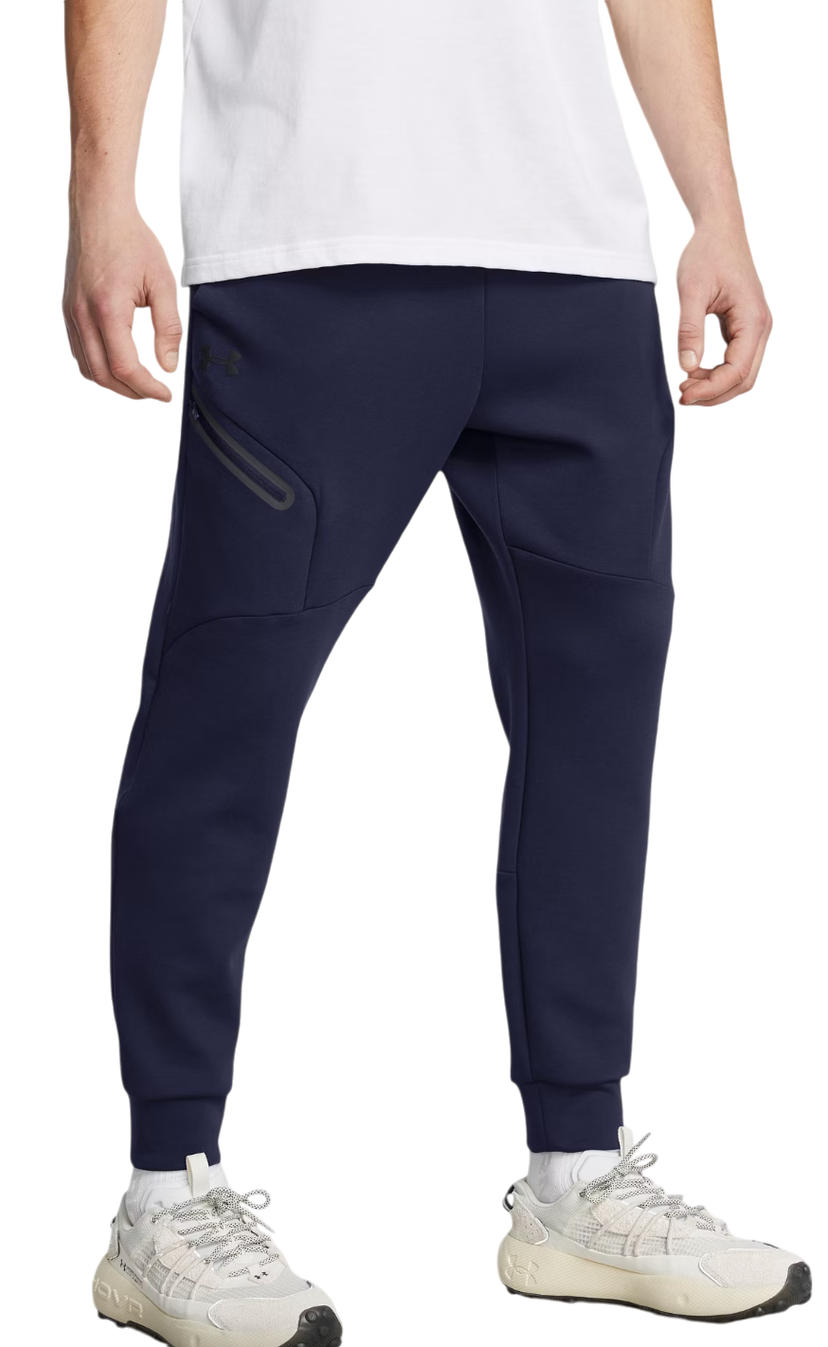 Joggingbukser Under Armour Unstoppable Fleece Joggers Mørkeblå | 1389353-410