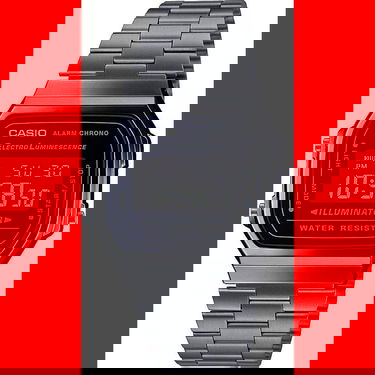Ur CASIO Vintage Watches Grå | A168WEGG-1BEF, 2