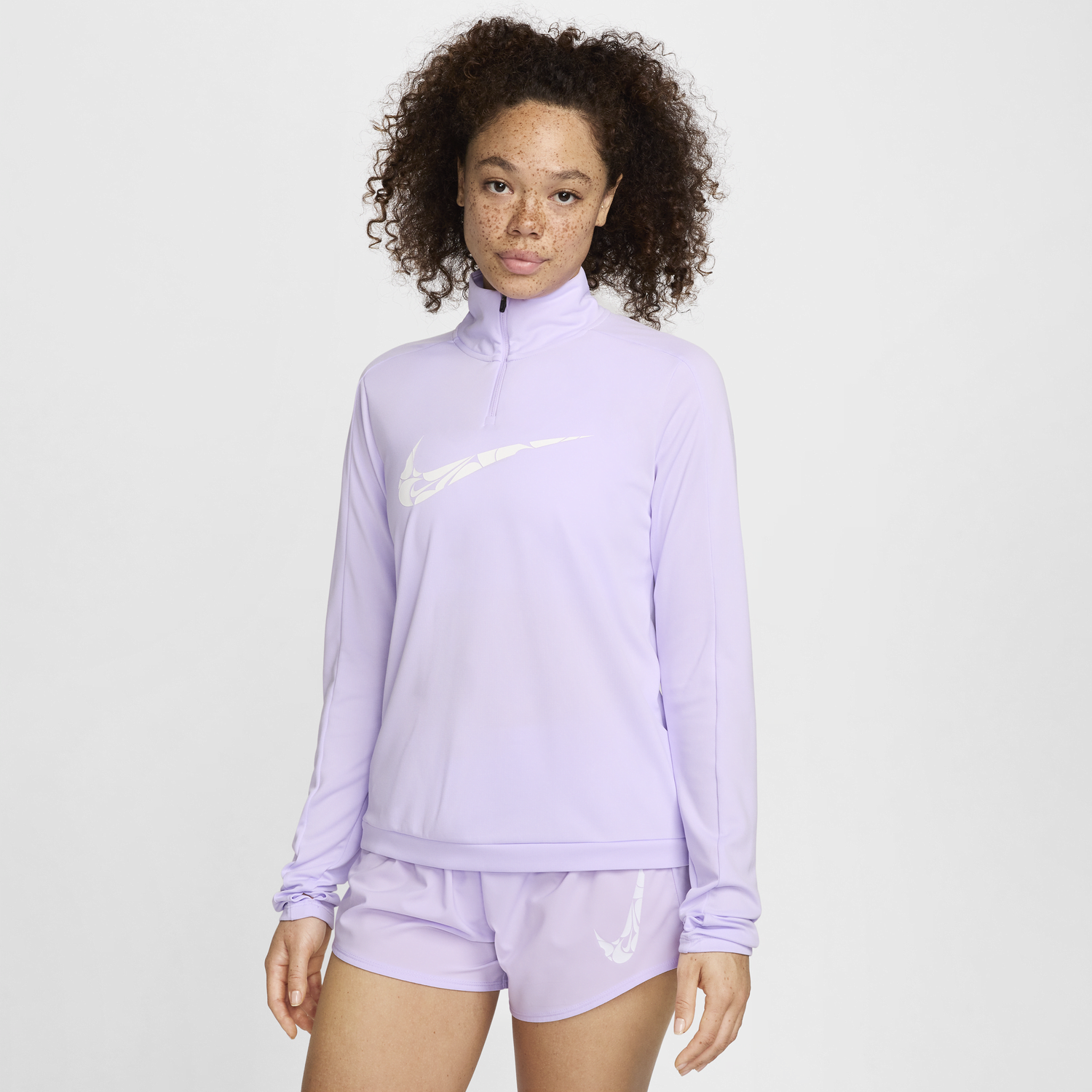 Sweatshirt Nike Swoosh Dri-FIT Lilla | FN2636-512, 1