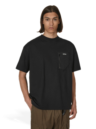 T-shirt Wild things Camp Pocket T-Shirt Sort | WT231-012 BLACK