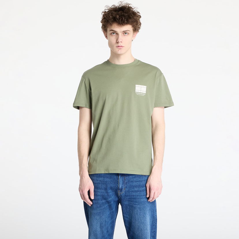 T-shirt Tommy Hilfiger Tommy Jeans Regular DNA Graphic T-Shirt Grøn | DM0DM20814 MR6