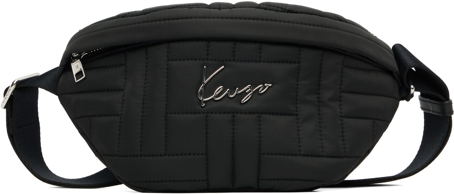 Taljetaske KENZO Kenzo Paris 'KENZO Cosy' Quilted Belt Bag Sort | FF62SA717F03, 0