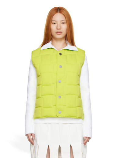 Vest Bottega Veneta Nylon Vest Grøn | 701811 VF4K0