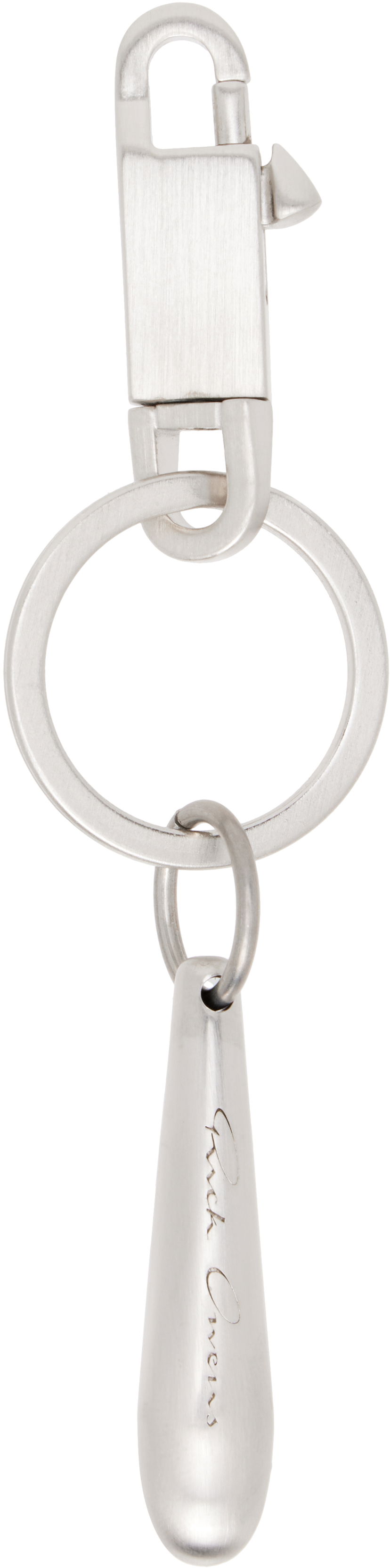 Nøgleringe Rick Owens Rick Owens Concordians Teardrop Keychain Metalisk | RA02E0790 MET