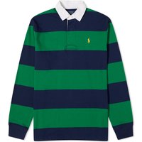 Polo skjorte Polo by Ralph Lauren Stripe Rugby Polo Shirt Grøn | 710900566011, 1
