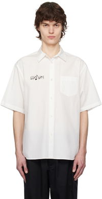 UNDERCOVER Short Sleeve Button-Up Shirt