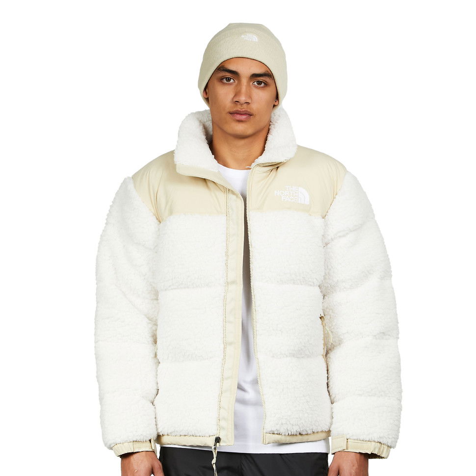 Puffer jakke The North Face High Pile Nuptse Jacket Hvid | NF0A5A844U01, 1