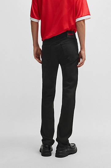 Jeans BOSS Slim-Fit Stretch Denim Jeans Sort | 50522163, 1