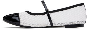 Skopleje Repetto Repetto Georgiana Mesh Mary-Jane Ballerina Flats Sort | V4222VGMESH, 2