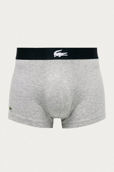 Boksere Lacoste 3-Pack Logo-Print Trunks Flerfarvet | 5H1774, 2