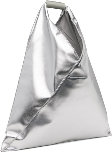Mulepose Maison Margiela MM6 Maison Margiela Triangle Tote Metalisk | S54WD0039 P8496, 2