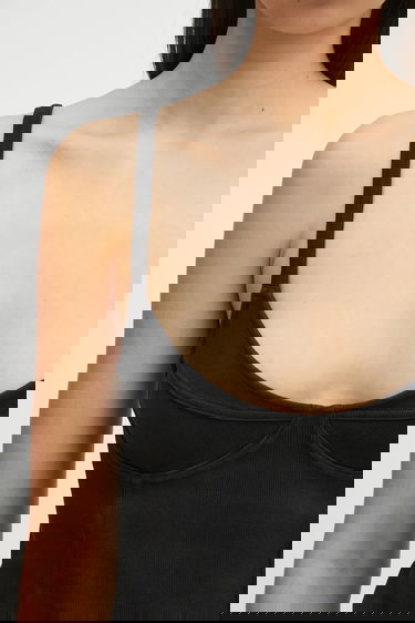 Tanktop OUR LEGACY Our Legacy Cami Tank Top Sort | W2256CW, 3