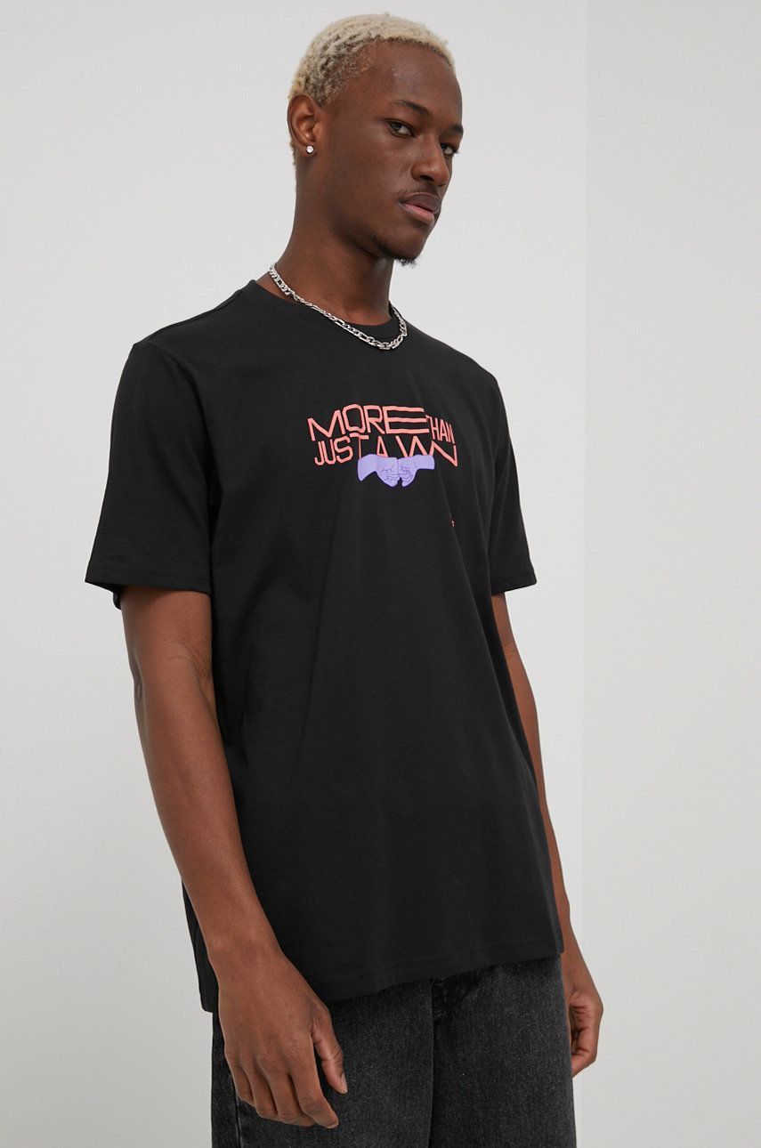 T-shirt adidas Performance adidas Performance Graphic Print T-Shirt Sort | HA4072, 0