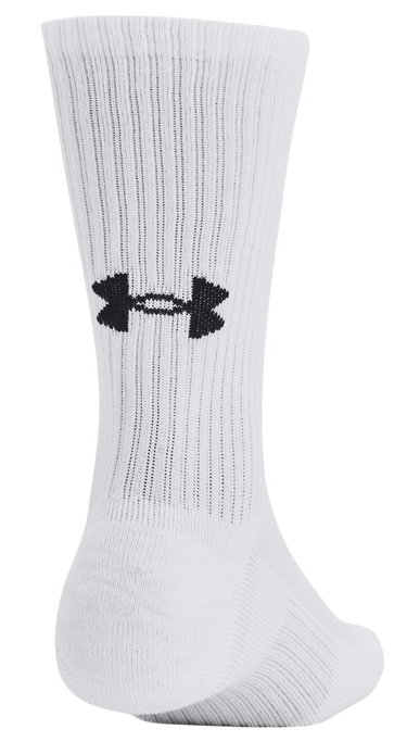 Sokker Under Armour Under Armour TC 3pk Crew Socks Hvid | 1386311-100, 2