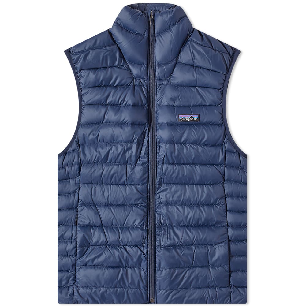 Vest Patagonia Down Sweater Vest Mørkeblå | 84623-NENA, 0