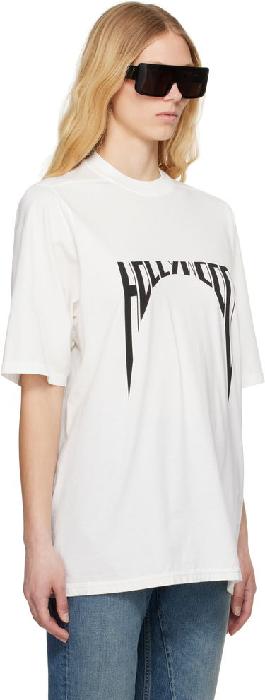 T-shirt Rick Owens Rick Owens DRKSHDW Hollywood Jumbo T-Shirt Hvid | DS01E3204 RNEP2, 1