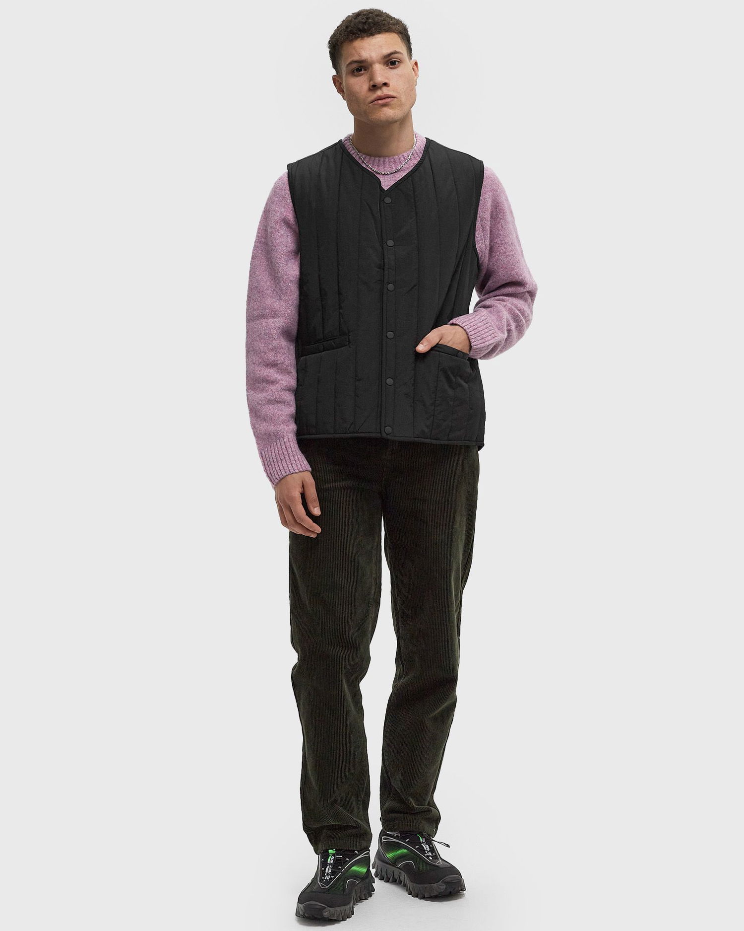 Vest Les Deux Les Deux Martin Quilted Vest Sort | LDM630032-100100, 1