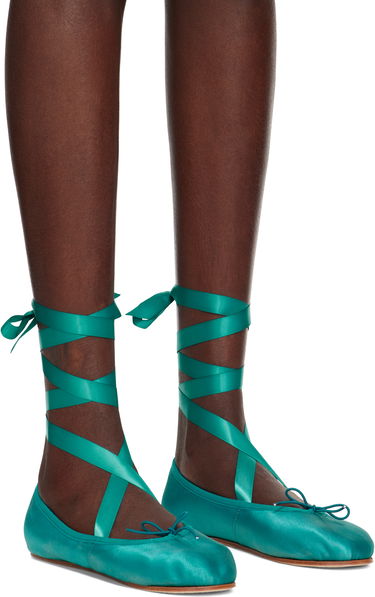 Tøj Repetto Repetto Sophia Ballerina Flats Grøn | V4109SAT, 3